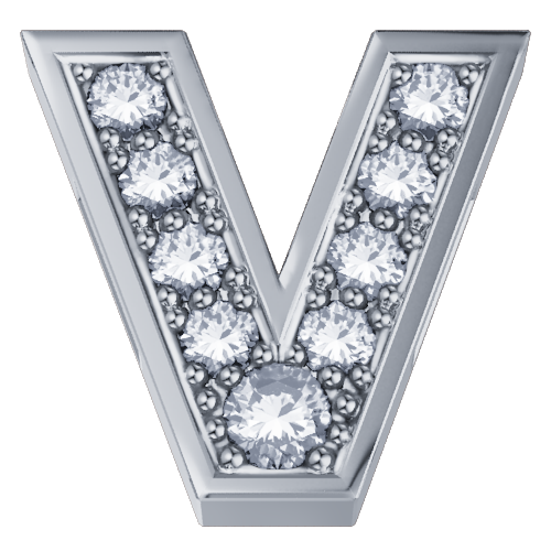 Charm Elements in Oro bianco Diamante 0.02 Ct DCHF3319V.002 - DCHF3319V.002